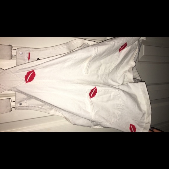 BRAND NEW WHITE OVERALLS - Picture 3 of 4